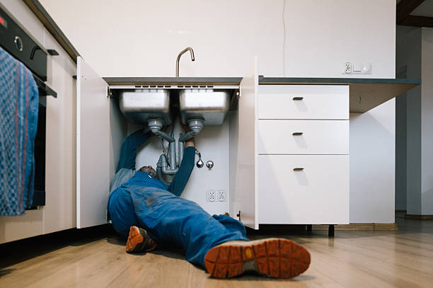 Professional Plumbing technician working in Lynchburg, OH
